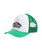 Classic Patch Curved Bill Trucker Cap in Vivid Verdant