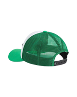 Classic Patch Curved Bill Trucker Cap in Vivid Verdant