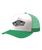 The Vans Mens Classic Patch Curved Bill Trucker Cap in Vivid Verdant