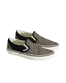 The Vans Classic Slip On Shoes in Black & Leopard | Available at Anns Cottage
