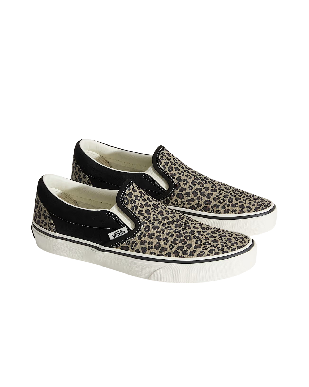 The Vans Classic Slip On Shoes in Black & Leopard | Available at Anns Cottage