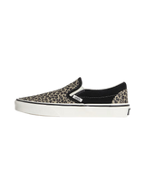 The Vans Classic Slip On Shoes in Black & Leopard | Available at Anns Cottage