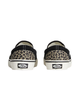 The Vans Classic Slip On Shoes in Black & Leopard | Available at Anns Cottage