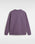 The Vans Womens Classic V Sweatshirt in Grape Jam