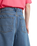 The Vans Mens Check-5 Baggy Denim Shorts in Stonewash Blue