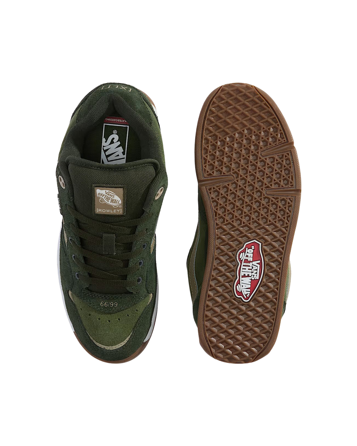 Rowley XLT Shoes in Dark Green