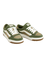 The Vans Mens Hylane Shoes in Green Olive