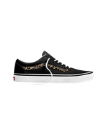 The Vans Girls Girls Old Skool Shoes in Black