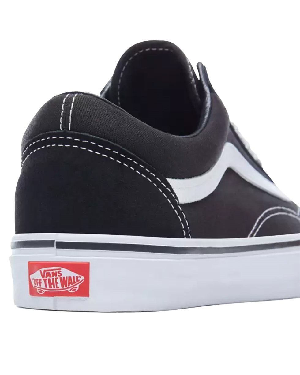 The Vans Mens Old Skool Mens Shoes in Black & White