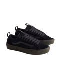 The Vans Mens Skate Old Skool 36+ Shoes in Black, Charcoal & Gum