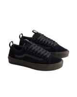 The Vans Mens Skate Old Skool 36+ Shoes in Black, Charcoal & Gum