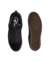The Vans Mens Skate Old Skool 36+ Shoes in Black, Charcoal & Gum
