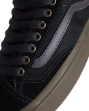 The Vans Mens Skate Old Skool 36+ Shoes in Black, Charcoal & Gum