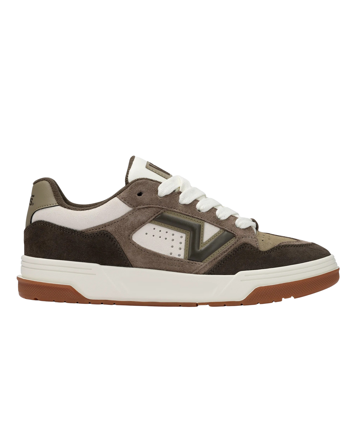 The Vans Mens Upland Shoes in Brown & Multi