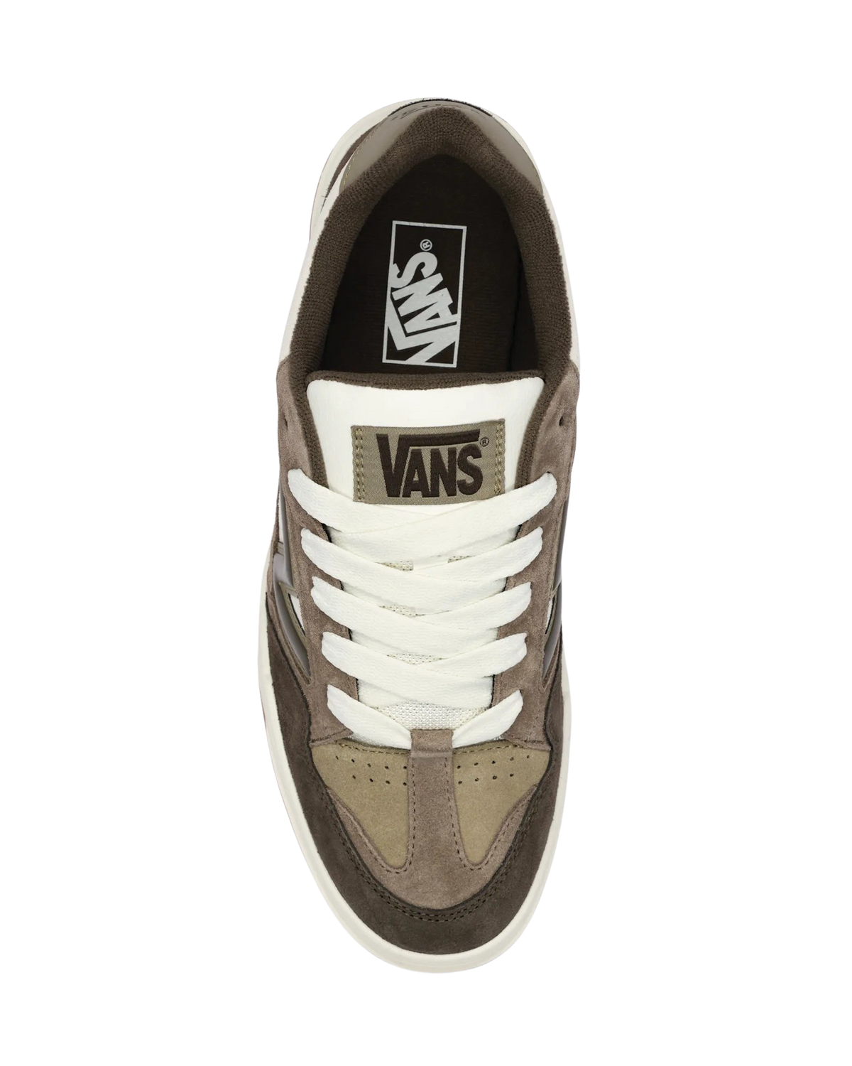 The Vans Mens Upland Shoes in Brown & Multi