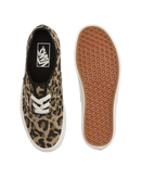 The Vans Womens Authentic Shoes in Leopard Black & Incense