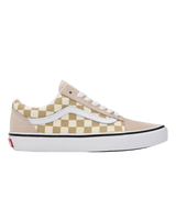 Old Skool Shoes in Checkerboard Oatmeal