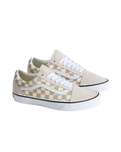 Old Skool Shoes in Checkerboard Oatmeal