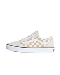Old Skool Shoes in Checkerboard Oatmeal