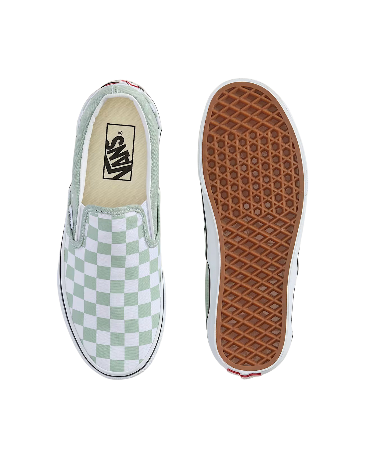 Classic Slip On Shoes in Colour Theory Grey Olive
