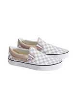 Classic Slip On Shoes in Color Theory Checkerboard Mushroom