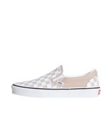 Classic Slip On Shoes in Color Theory Checkerboard Mushroom