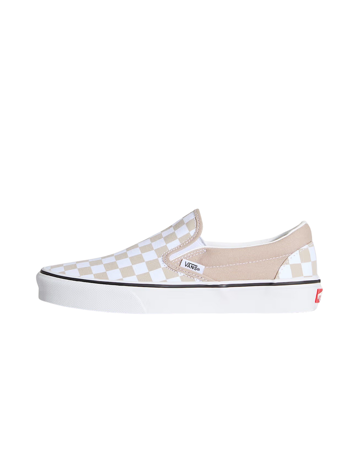 Classic Slip On Shoes in Color Theory Checkerboard Mushroom