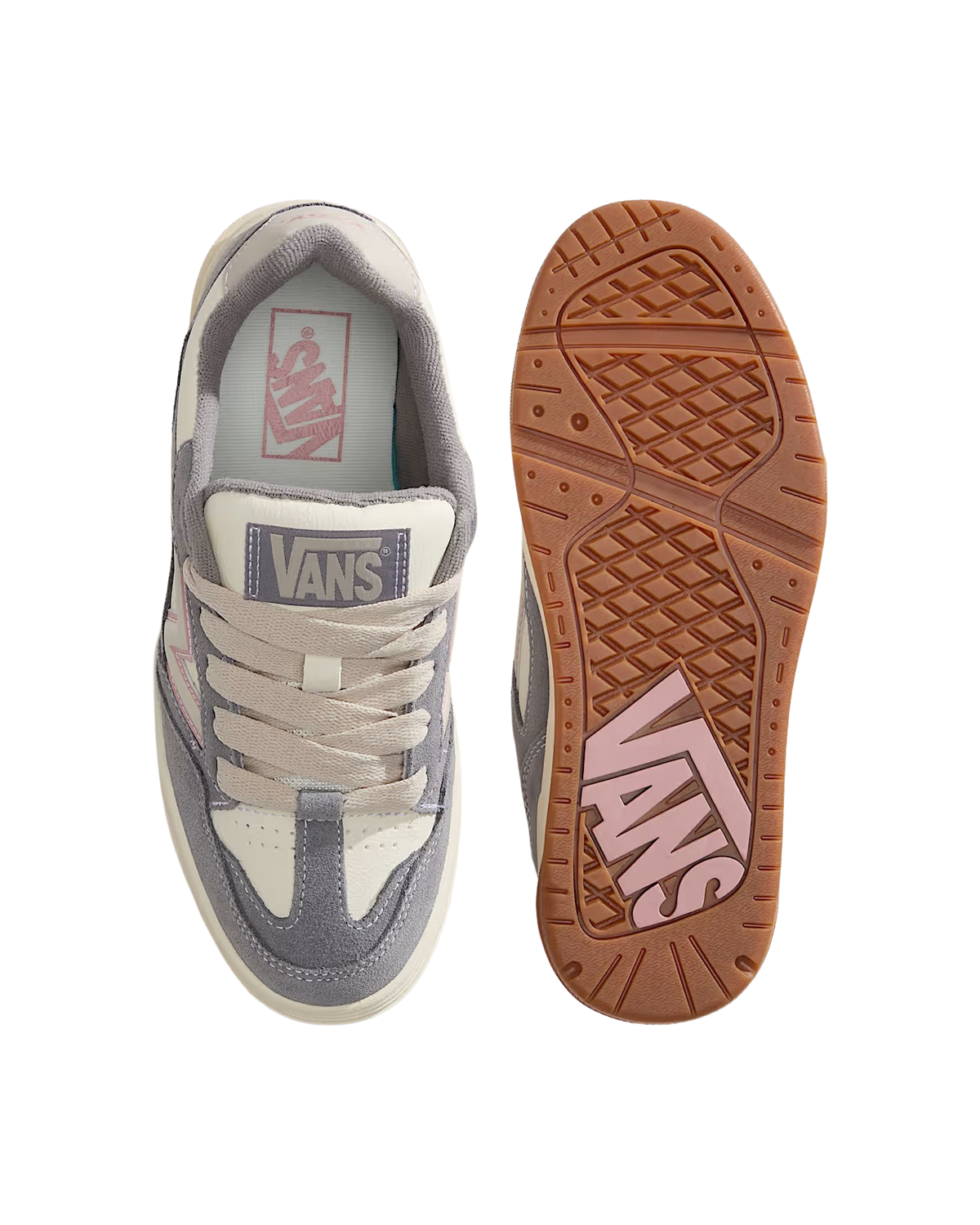 Upland Shoes in 2-Tone Grey & Marshmallow