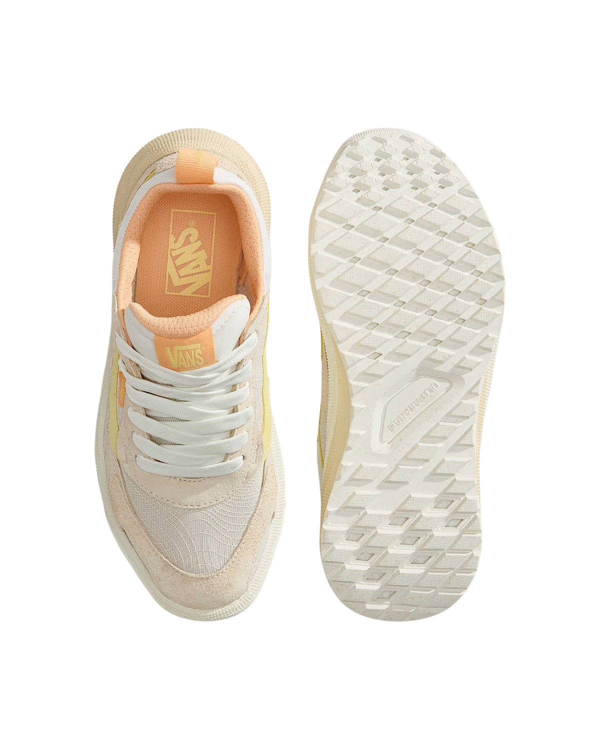Ultrarange Neo 2.0 Shoes in Creme Brulee & Yellow