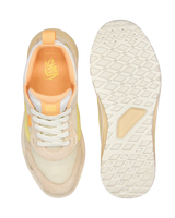 The Vans Womens Ultrarange Neo 2.0 Shoes in Creme Brulee & Yellow
