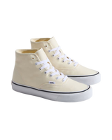 The Vans Womens Authentic Hi 2.0 Shoes in Classic White