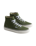The Vans Mens Authentic Hi 2.0 Shoes in Green Balsam