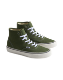 The Vans Mens Authentic Hi 2.0 Shoes in Green Balsam