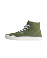The Vans Mens Authentic Hi 2.0 Shoes in Green Balsam