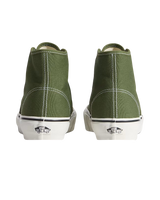 The Vans Mens Authentic Hi 2.0 Shoes in Green Balsam