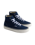 The Vans Mens Authentic Hi 2.0 Shoes in Dress Blues
