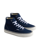 The Vans Mens Authentic Hi 2.0 Shoes in Dress Blues