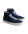 The Vans Mens Authentic Hi 2.0 Shoes in Dress Blues