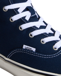 The Vans Mens Authentic Hi 2.0 Shoes in Dress Blues