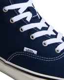 The Vans Mens Authentic Hi 2.0 Shoes in Dress Blues