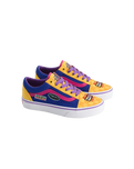 Girls KPop Demon Hunters x Vans Old Skool Shoes in Yellow