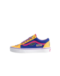 Girls KPop Demon Hunters x Vans Old Skool Shoes in Yellow