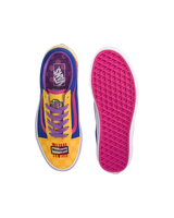 Girls KPop Demon Hunters x Vans Old Skool Shoes in Yellow
