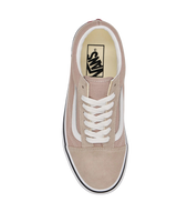 The Vans Womens Old Skool Shoes in Color Theory Mushroom