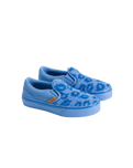 Kids Kpop Demon Hunter x Vans Classic Slip-On Shoes in Blue