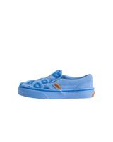 Kids Kpop Demon Hunter x Vans Classic Slip-On Shoes in Blue