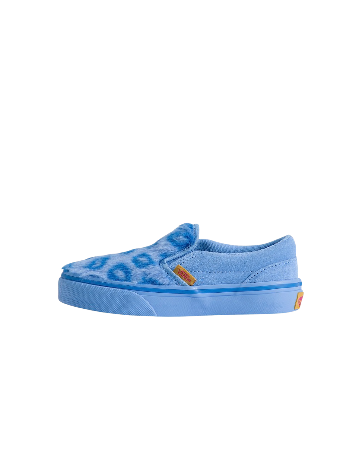 Girls Classic Kpop Slip-On Shoes in Blue