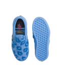 Kids Kpop Demon Hunter x Vans Classic Slip-On Shoes in Blue