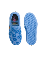 Kids Kpop Demon Hunter x Vans Classic Slip-On Shoes in Blue