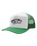 The Vans Boys Boys Classic Patch Curved Bill Trucker Cap in Vivid Verdant